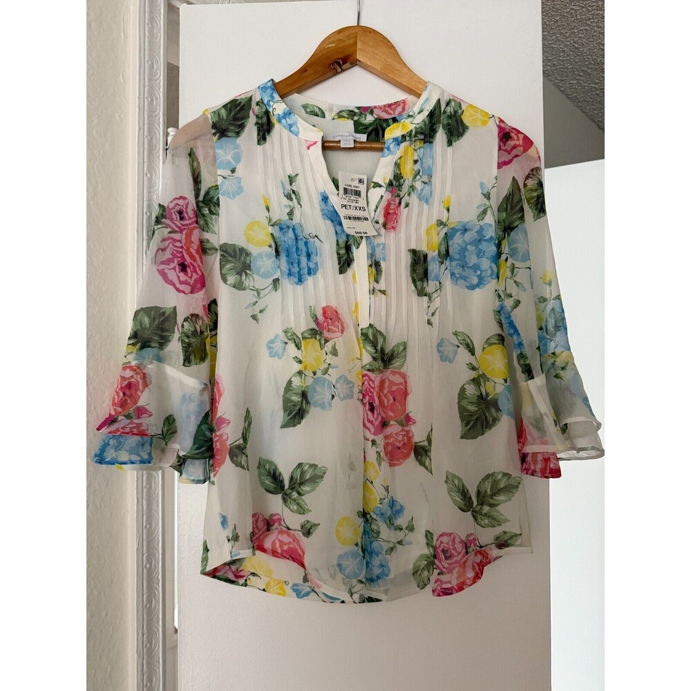 Charter Club Women's Blouse PXXS - Picture 2 of 6